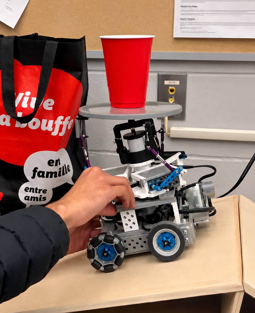 Self-Levelling Line-Following Robot